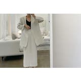 リボンスーツジャケットスリットスカートセットアップ | Ulysses | 詳細画像3 