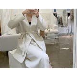 リボンスーツジャケットスリットスカートセットアップ | Ulysses | 詳細画像6 