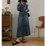 デニムオフショルダーワンピース | Ulysses | 詳細画像3 