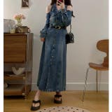 デニムオフショルダーワンピース | Ulysses | 詳細画像5 