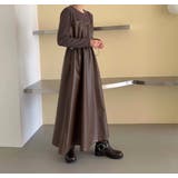 レイヤード風合成皮革ワンピース | Ulysses | 詳細画像5