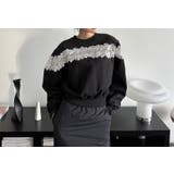 レース切り替え長袖トレーナー | Ulysses | 詳細画像5 