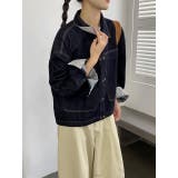 デニムシングルブレストショートジャケット | Ulysses | 詳細画像2