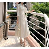 襟付き長袖ワンピース | Ulysses | 詳細画像4 