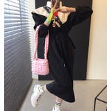 スタンドカラースウェット切り替えワンピース | Ulysses | 詳細画像8 