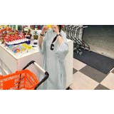 ライトグレー | スリークオータースリーブスウェットワンピース | Ulysses