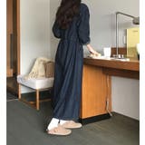 デニムリボン長袖ワンピース | Ulysses | 詳細画像7 