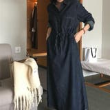 デニムリボン長袖ワンピース | Ulysses | 詳細画像8 