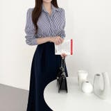 長袖ストライプシャツワンピース | Ulysses | 詳細画像5 