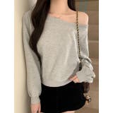 グレー | オフショルダートレーナー | Ulysses