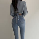 バックリボンランタンスリーブセーター | Ulysses | 詳細画像1 