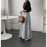 スウェット切り替えストライプワンピース | Ulysses | 詳細画像5 