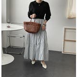 スウェット切り替えストライプワンピース | Ulysses | 詳細画像7 