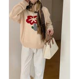 配色フラワーセーター | Ulysses | 詳細画像3 