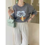 配色フラワーセーター | Ulysses | 詳細画像7 