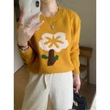 配色フラワーセーター | Ulysses | 詳細画像11 