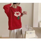 配色フラワーセーター | Ulysses | 詳細画像13 