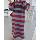 オーバーサイズロゴスウェット襟付きスウェットワンピース | Ulysses | 詳細画像2 