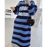 オーバーサイズロゴスウェット襟付きスウェットワンピース | Ulysses | 詳細画像5 