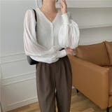 ニット切り替えショートトップス | Ulysses | 詳細画像2