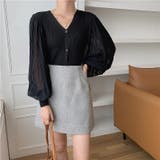 ニット切り替えショートトップス | Ulysses | 詳細画像5