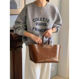 刺繍クルーネック長袖トレーナー | Ulysses | 詳細画像8 