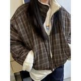 チェック柄羊羔毛ジャケット | Ulysses | 詳細画像5 