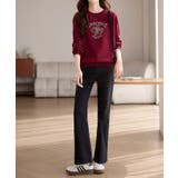 刺繍クルーネックトレーナー | Ulysses | 詳細画像4 