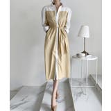 リボン配色シャツワンピース | Ulysses | 詳細画像1 