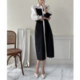 リボン配色シャツワンピース | Ulysses | 詳細画像5 