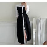 リボン配色シャツワンピース | Ulysses | 詳細画像7 