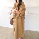 リボンメルトンロングジャケット | Ulysses | 詳細画像1 