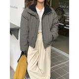 リバーシブルチェック柄羊羔毛ジャケット | Ulysses | 詳細画像3 