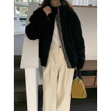 リバーシブルチェック柄羊羔毛ジャケット | Ulysses | 詳細画像6 