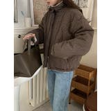 ブラウン | リバーシブルチェック柄羊羔毛ジャケット | Ulysses