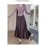 パープル | プリーツスカート | Ulysses