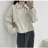 ベージュ | 合成皮革ジャケット | Ulysses