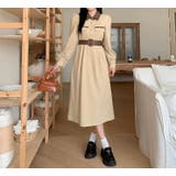 配色長袖ワンピース | Ulysses | 詳細画像6