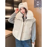 オフホワイト | フード付きベスト | Ulysses