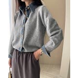 ニット切り替えデニムシングルブレストジャケット | Ulysses | 詳細画像2 