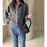 ニット切り替えデニムシングルブレストジャケット | Ulysses | 詳細画像10 