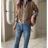 ニット切り替えデニムシングルブレストジャケット | Ulysses | 詳細画像15 