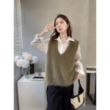 カーキ | シャギーベスト | Ulysses