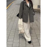 襟付きダブルブレストメルトンジャケット | Ulysses | 詳細画像5