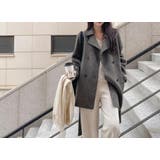 襟付きダブルブレストメルトンジャケット | Ulysses | 詳細画像7