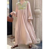 リボン刺繍長袖ワンピース | Ulysses | 詳細画像6 