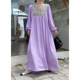 リボン刺繍長袖ワンピース | Ulysses | 詳細画像7 