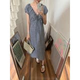 リボン半袖Vネックワンピース | Ulysses | 詳細画像3