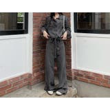 リボン長袖デニムジャケットワイドパンツセットアップ | Ulysses | 詳細画像6 