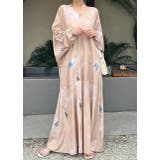 ベージュ | 長袖ロングワンピース | Ulysses